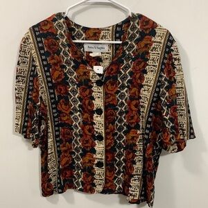 Norton McNaughton Women’s button up blouse , very good condition
